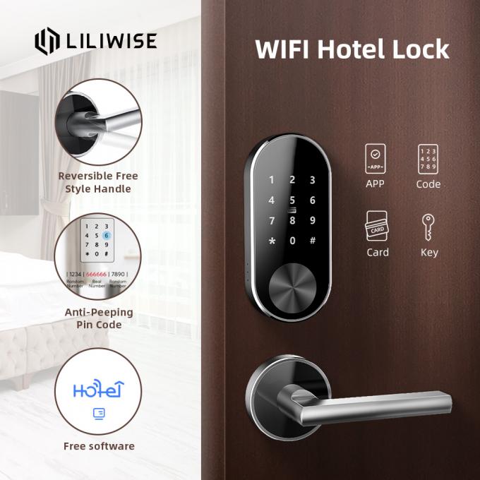 Zdalne sterowanie zamkami do drzwi hotelowych Usługa OEM Smart WiFi Online z aplikacją 3