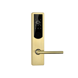 Cyfrowe elektroniczne zamki do drzwi / Bluetooth WiFi Kod PIN Drewniana blokada drzwi