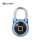 Alarm bezpieczeństwa Wodoodporna aplikacja Bluetooth Blokada linii papilarnych Drzwi / Kłódka o wysokim poziomie bezpieczeństwa