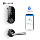 Zamek drzwi Bluetooth Bezprzewodowe sterowanie Wi-Fi Cyfrowy odcisk palca Podział elektroniczny stop aluminium