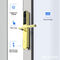 Wyświetlacz OLED Aluminiowy inteligentny zamek drzwiowy z 2 odciskami palców