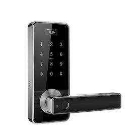 Inteligentna, wrażliwa klawiatura Blokada linii papilarnych drzwi z alarmem o wysokim poziomie bezpieczeństwa