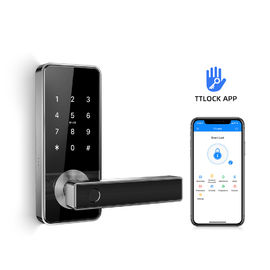 Blokada zamka drzwi OEM Smart Code do domowego / zewnętrznego odcisku palca Cyfrowa bezprzewodowa blokada zamka