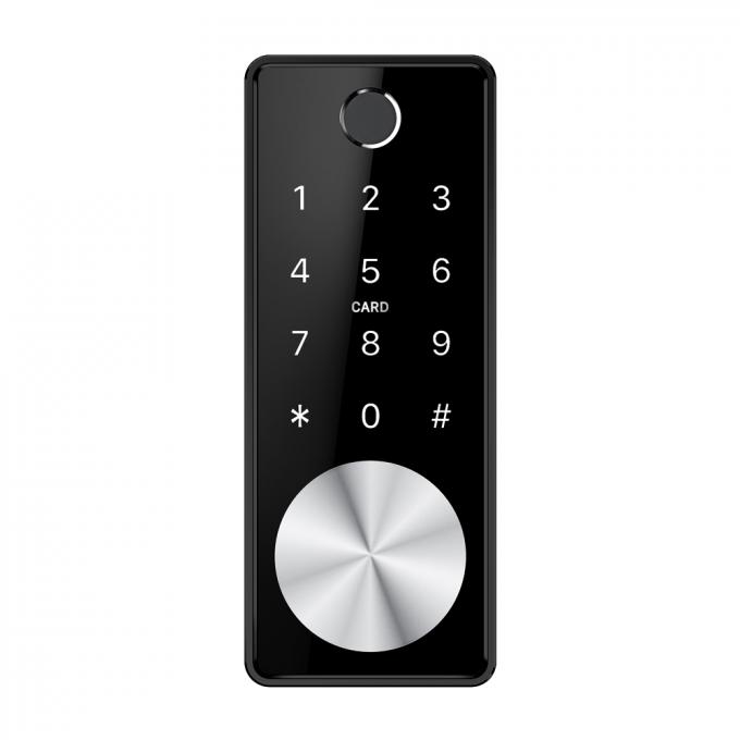 Inteligentne elektroniczne zamki do drzwi Zdalne sterowanie Bluetooth Cyfrowy odcisk palca z automatycznym zamkiem 0