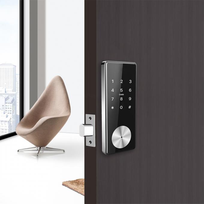 Cyfrowe bezprzewodowe zamki do drzwi w mieszkaniu Bezprzewodowy zamek do drzwi APP Bluetooth Połączenie Zamek elektroniczny bez uchwytu 1