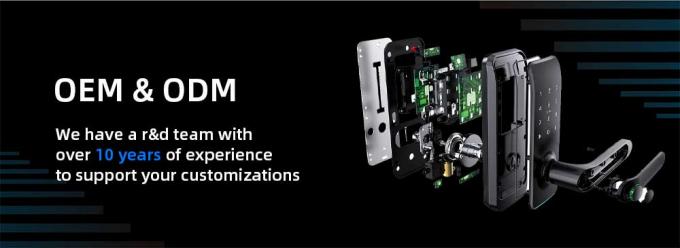 Odciski palc&oacute;w Smart Door Lock 7