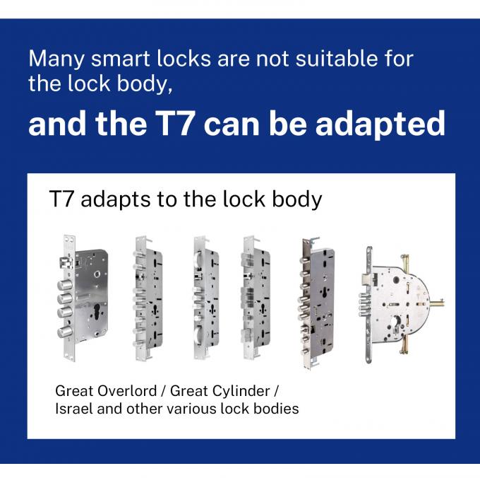 Liliwise Nowy Design Całkowicie Automatyczny Zamek Cyfrowy Elektroniczny Zamek Odcisk&oacute;w Palc&oacute;w Tuya APP TTlock Smart Door Lock 30