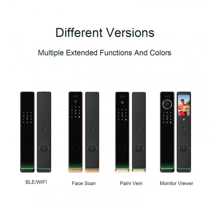Liliwise Bimoetric Password Lock Tuyawifi Huellas Dactilares Electric Digital Cerradura Electronica Inteligente inteligentne zamki drzwi 6