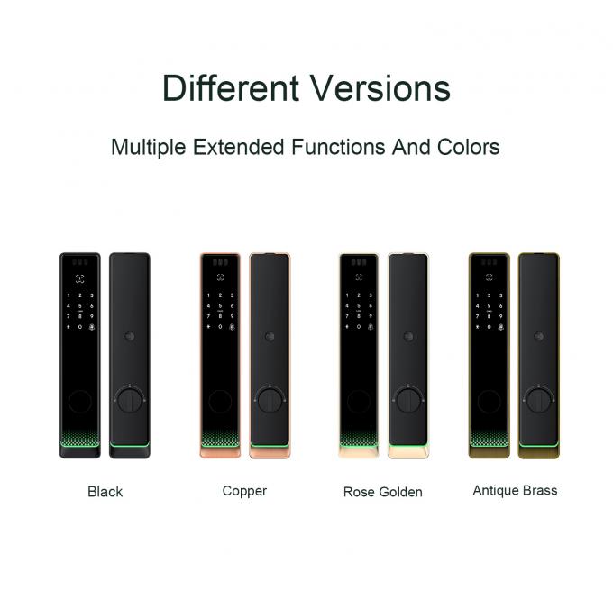 Liliwise Security Tuya Wifi Cerradura Inteligente Elektroniczne Smart Locks Odciski palc&oacute;w Bez klucza Ttlock Cyfrowe Smart Lock 8