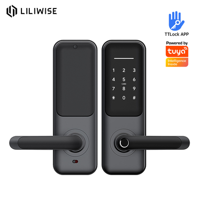 Liliwise High Security Fingerprint Ttlock Smart Lock Tuya WIFI BLE Digital Smart Door Lock