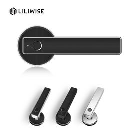 Uproszczone mini elektroniczne zamki do drzwi Odcisk palca Zamek klamki WiFi Pilot zdalnego sterowania