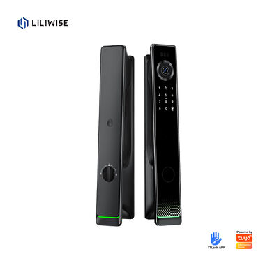 Liliwise wodoodporny odcisk palca Smart Lock Ttlock Tuya Rozpoznawanie twarzy Wifi 3D Smart Door Lock Z kamerą Wifi