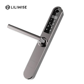 Wyświetlacz OLED Aluminiowy inteligentny zamek drzwiowy z 2 odciskami palców